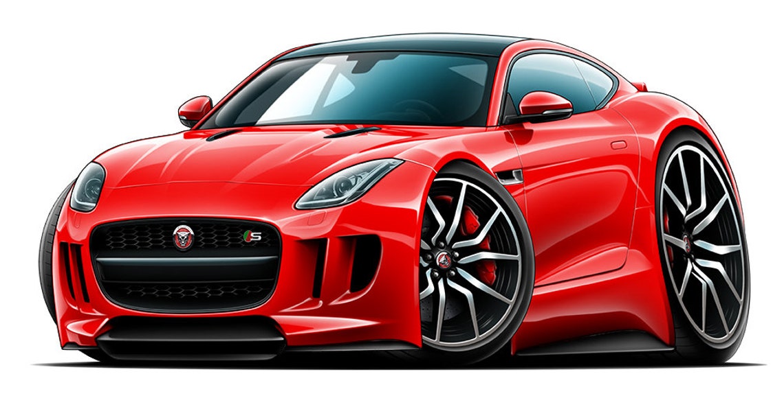 Fatcat Wall Graphics Jag S Type Wall Decal Graphic Poster Etsy