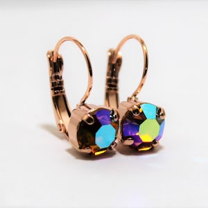 Topaz Earrings Lever back Style Bridesmaid Gift For Daughter Wedding Jewellery Maid Of Honour Gift For Her
