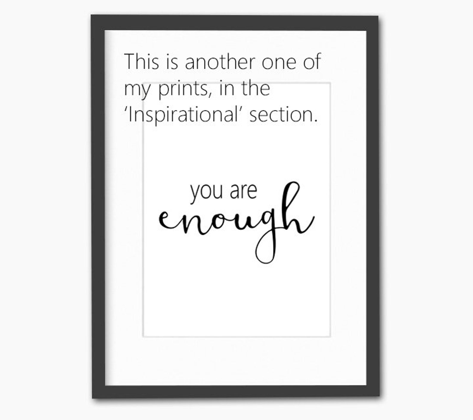 Inspirational Wall Art Quotes Signs Quote Prints Motivational Etsy