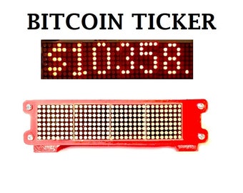 Bitcoin Ticker Crypto Mining Price Ticker - WiFi - BTC Real Time Price from EU Weihnachten