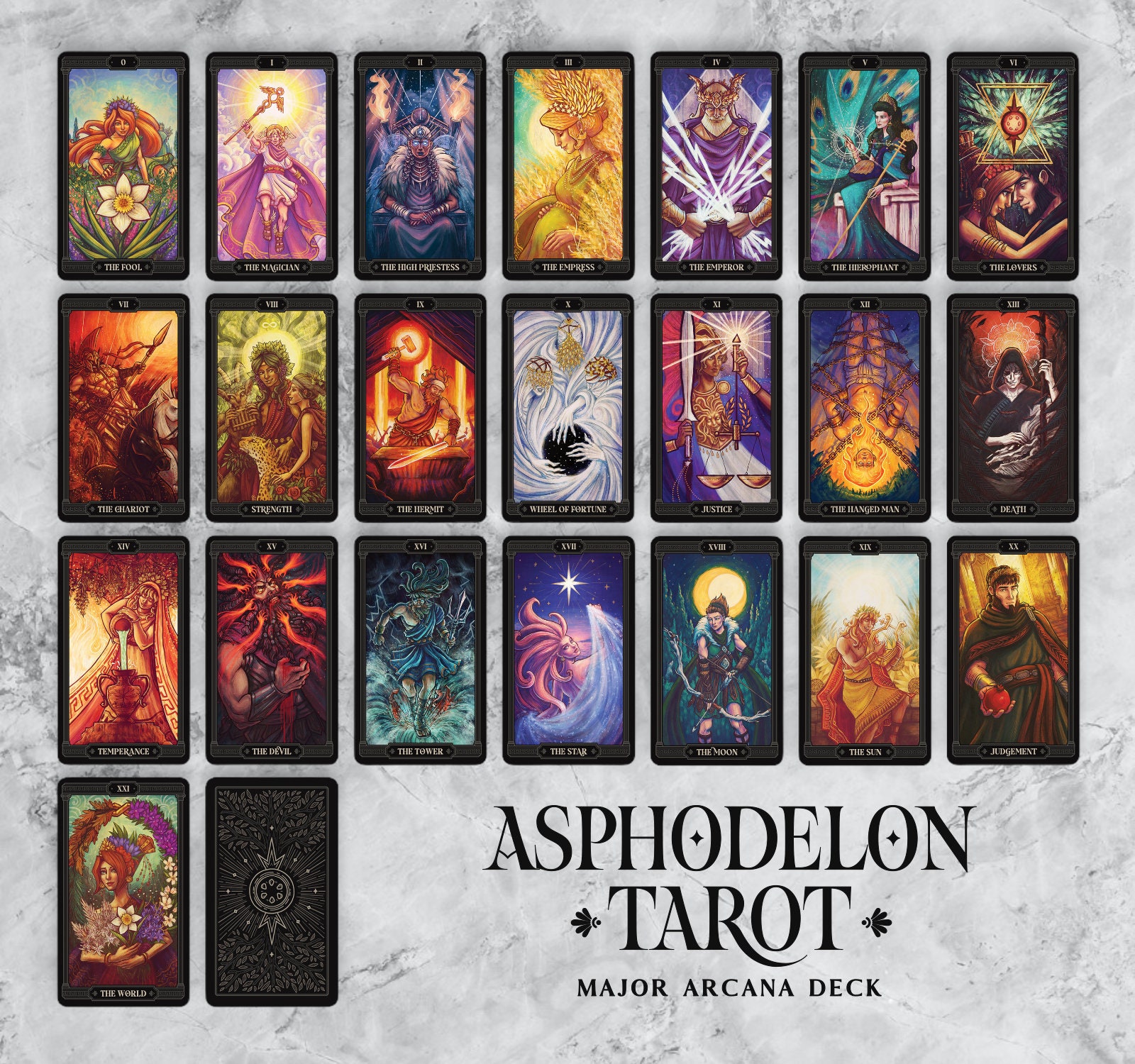Greek Mythology Tarot Cards