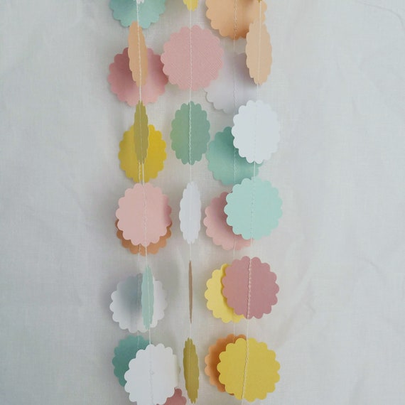 spring paper garland