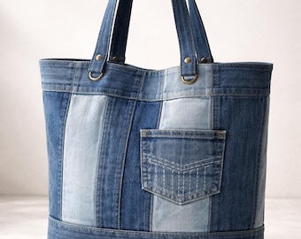 Tote Patchwork Denim