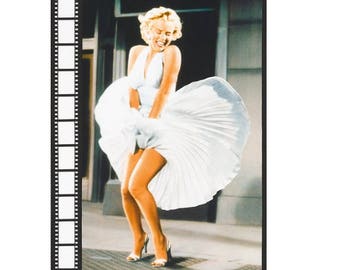Marilyn Monroe Iconic White Dress Kaufman Fabric Panel LAST IN STOCK - Etsy