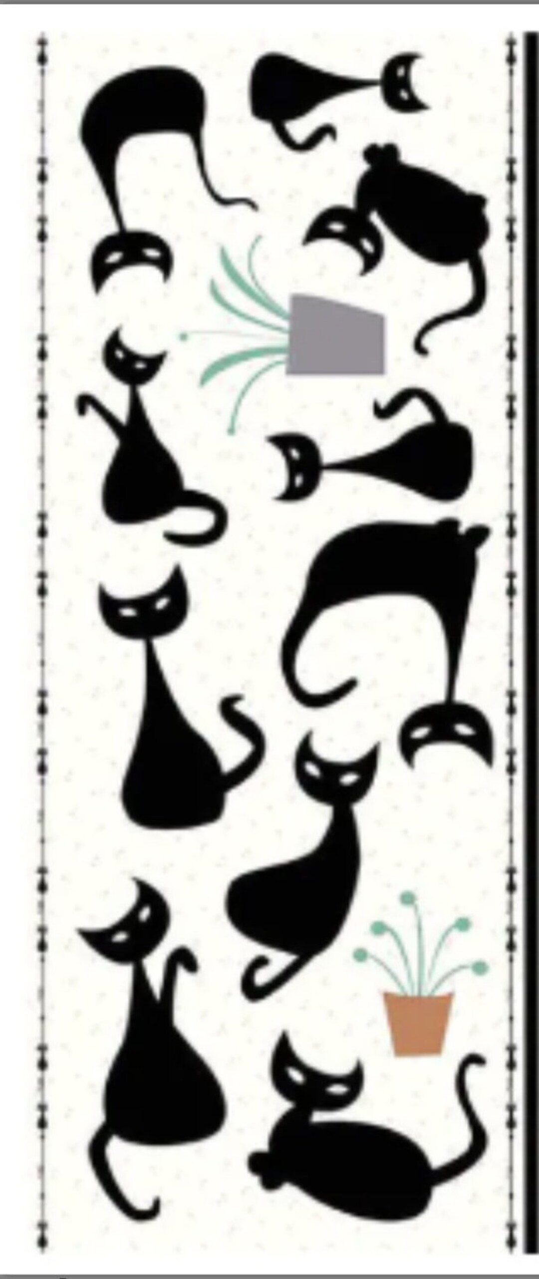 Low Stock Mod Meow Cat Panel by Riley Blake Designs - Fabric Panel Cats ...