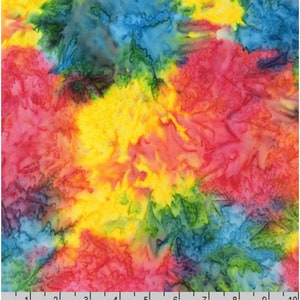 Batik CELEBRATION by Lunn Studios from Artisan Batiks: Celebration Robert Kaufman Rainbow Colors