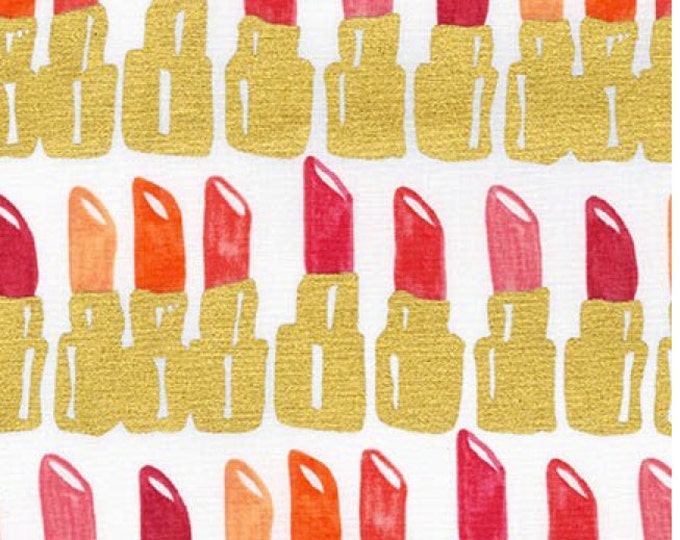 Lipstick Fabric by Robert Kaufman From Bouffants and Broken Etsy