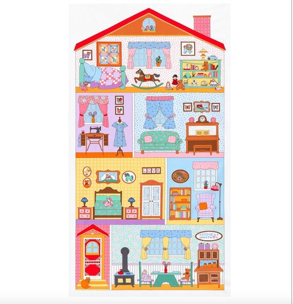 penny's dollhouse fabric