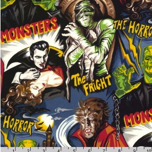 Plezier en tijdverdrijf Movie Monster Horror Stof Robert Kaufman Stof Halloween