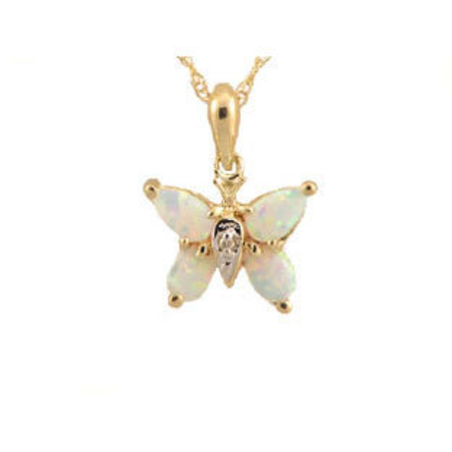 VOLALO Women Bracelet Imitation Opal Butterfly Pendant Smooth Elastic Band Regular Fit Lady Birthday Gift Exquisite Lightweight Wrist Bracelet Jewelry At