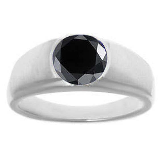 Purchase the High-Quality Men's Black Diamond Rings | GLAMIRA.com