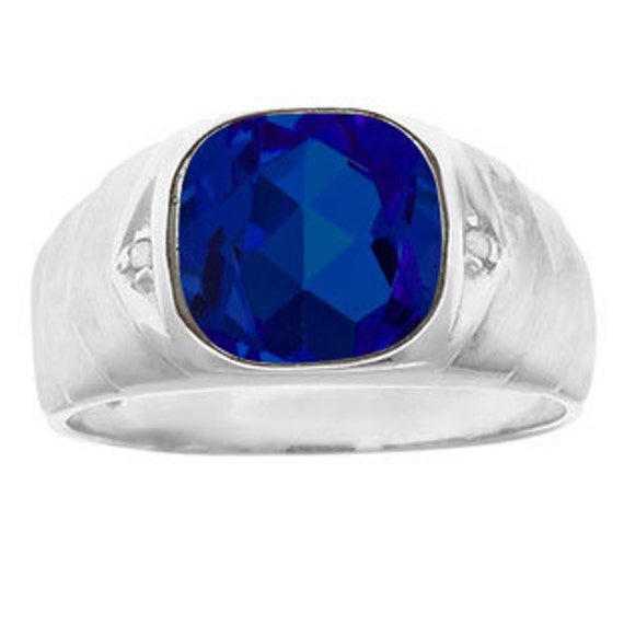 Victorian Era (Circa 1905) Antique Sapphire and Diamond Ring –  www.igorman.com