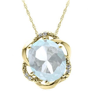 Bold Oval Cut Aquamarine Gemstone Diamond Yellow Rose White | Etsy