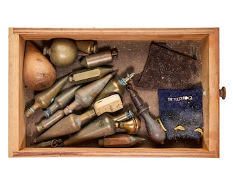 Plumb Bobs Still Life, Tool Photography Art Print