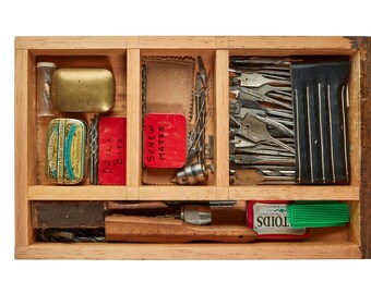 Tool Drawer Photography Print, Man Cave Wall Art