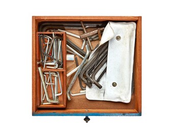 Allen Wrench Print, Fine Art Photography, Tool Man Cave Decor