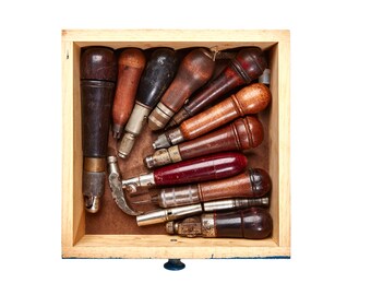 Antique Tool Photography Print, Woodworker's Gift, Man Cave Decor