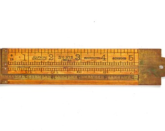 Vintage Ruler Photography Print, Tool Photography, Man Cave Decor