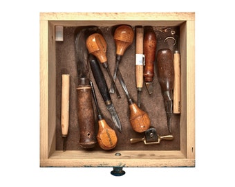 Woodworker Tools Print, Fine Art Photography, Man Cave Decor