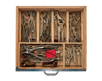 Tool Photography Print, Man Cave Art, Toolbox Still Life