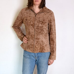 90 S Lambretta Leather Jacket Vintage Brown Leather Etsy