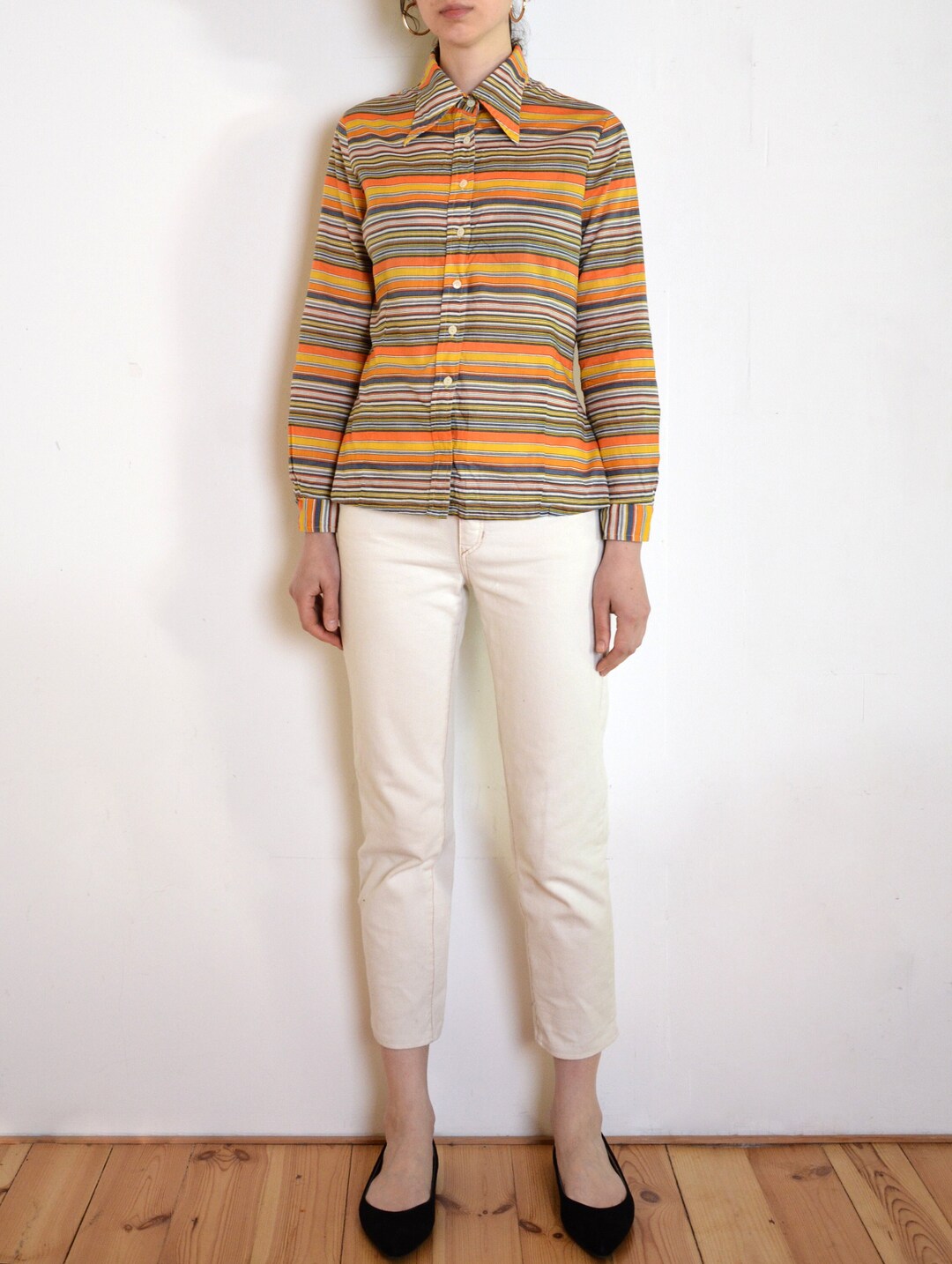 Seven Blouse - Orella Stripe main image 1