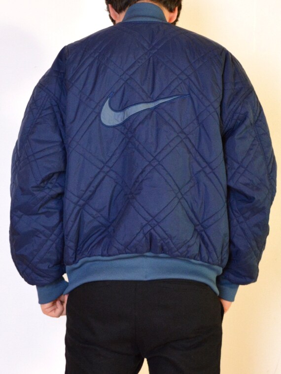 90's reversible Nike jacket, vintage bomber jacke… - image 3