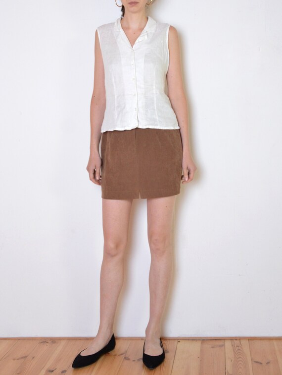 laura ashley linen top