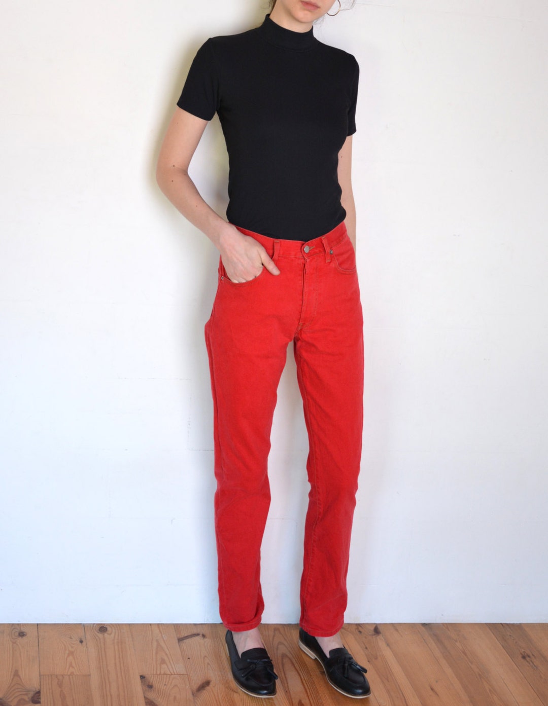 90's Red Levi's Pants, Grunge Pants, Mom Jeans, Red Denim High Waisted, Boyfriend Jeans Levi Strauss 451 Pants Medium - Etsy 90's Red Levi's Pants, Grunge Pants, Mom Jeans, Red Denim High Waisted, Boyfriend Jeans Levi Strauss 451 Pants Medium - Etsy