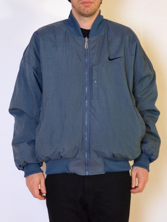 90's reversible Nike jacket, vintage bomber jacke… - image 2