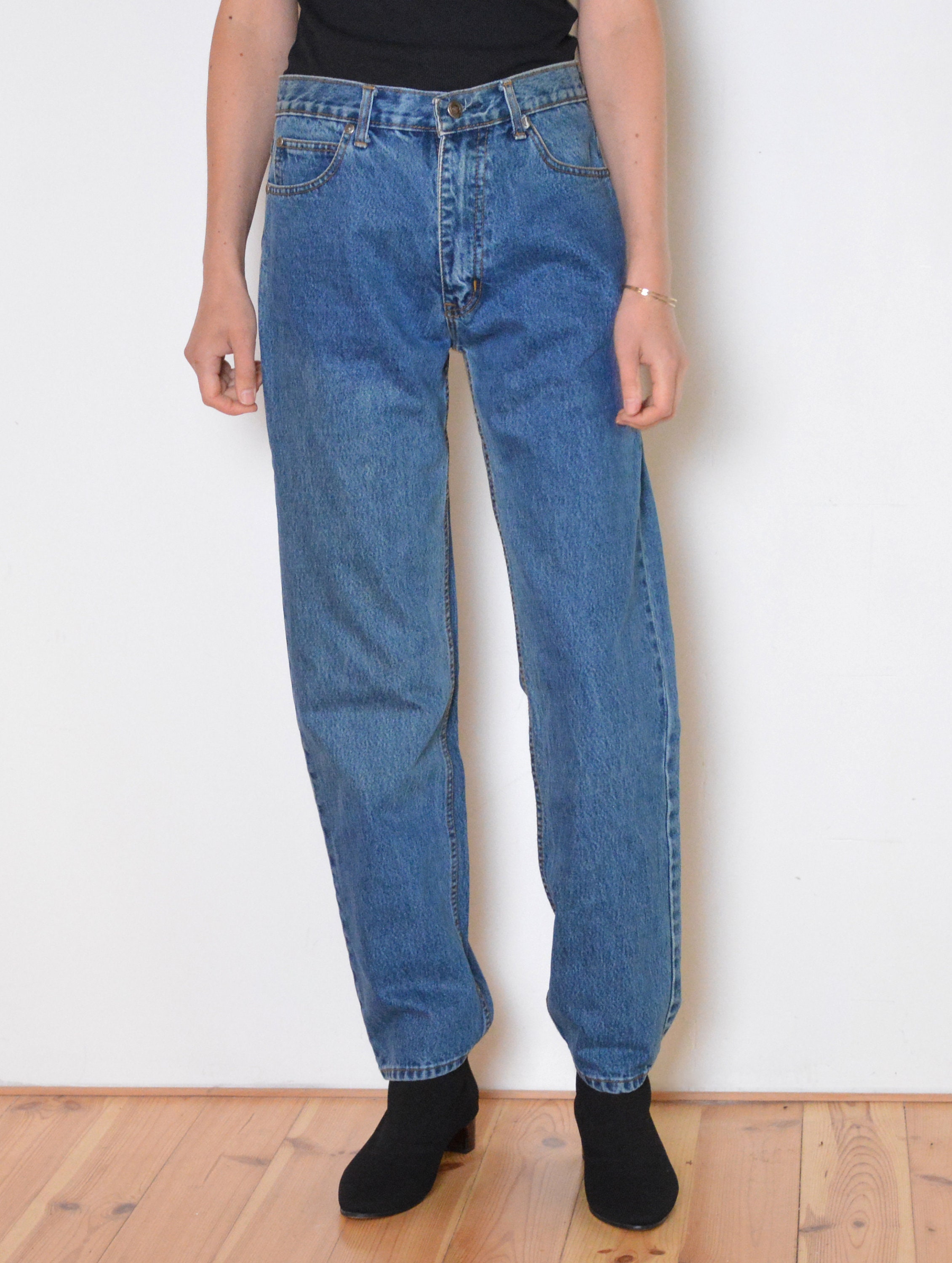 90年代のヴェルサーチデニムパンツ、デッドストックのデザイナー