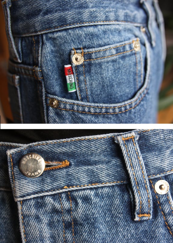 90's Moschino Denim Pants, Moschino Jeans, Made in Italy Mom 90's Moschino Denim Pants, Moschino Jeans, Made in Italy Mom