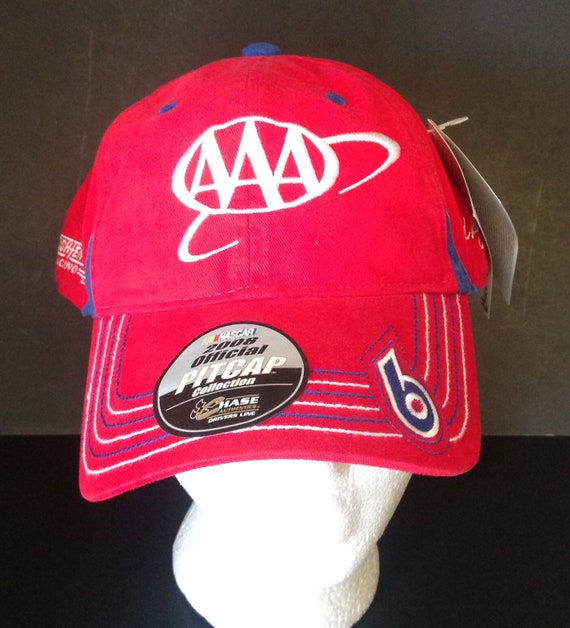 NASCAR Vintage Chase Roush Fenway Racing Strapbac… - image 1