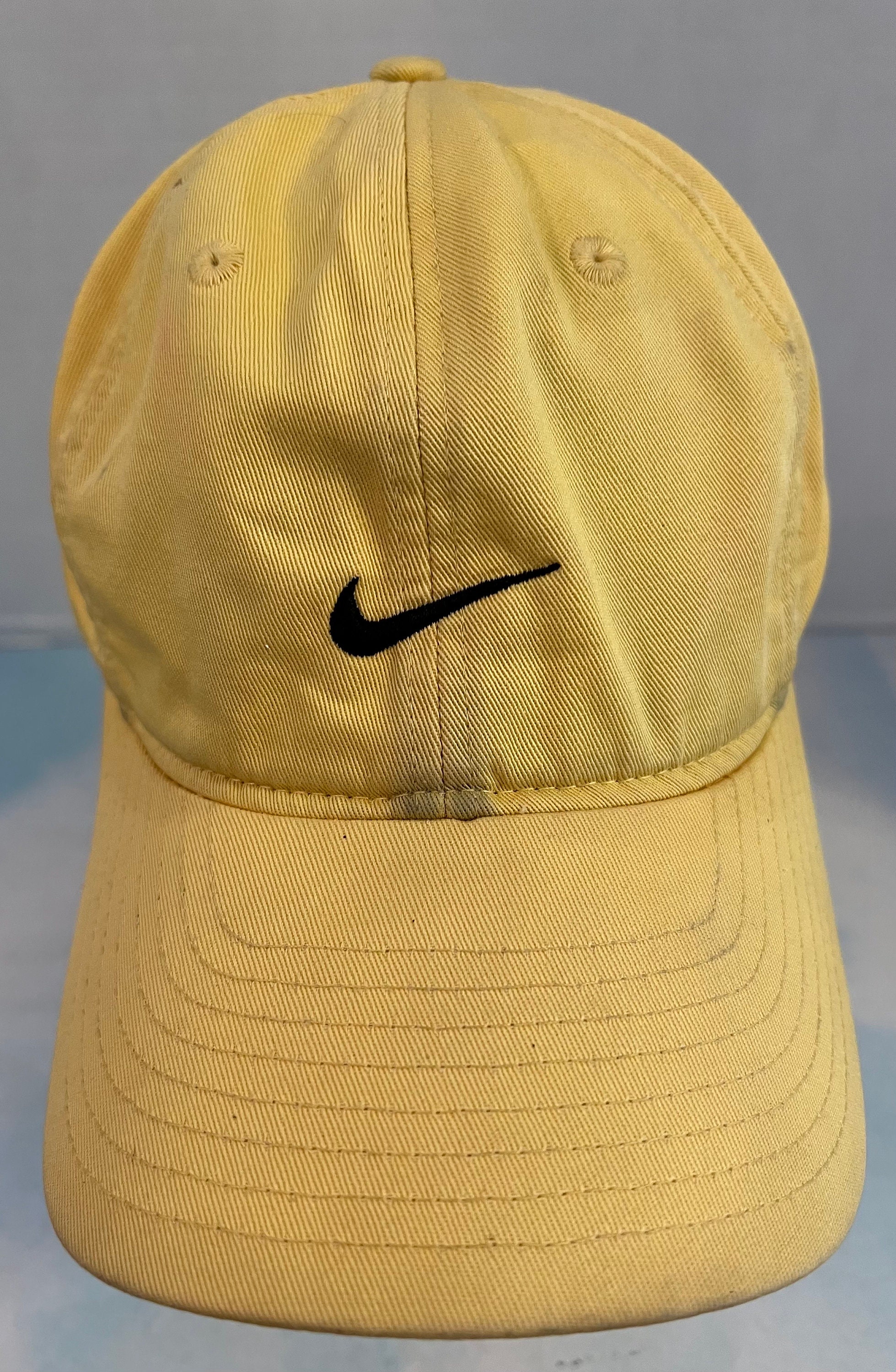 yellow nike dad hat