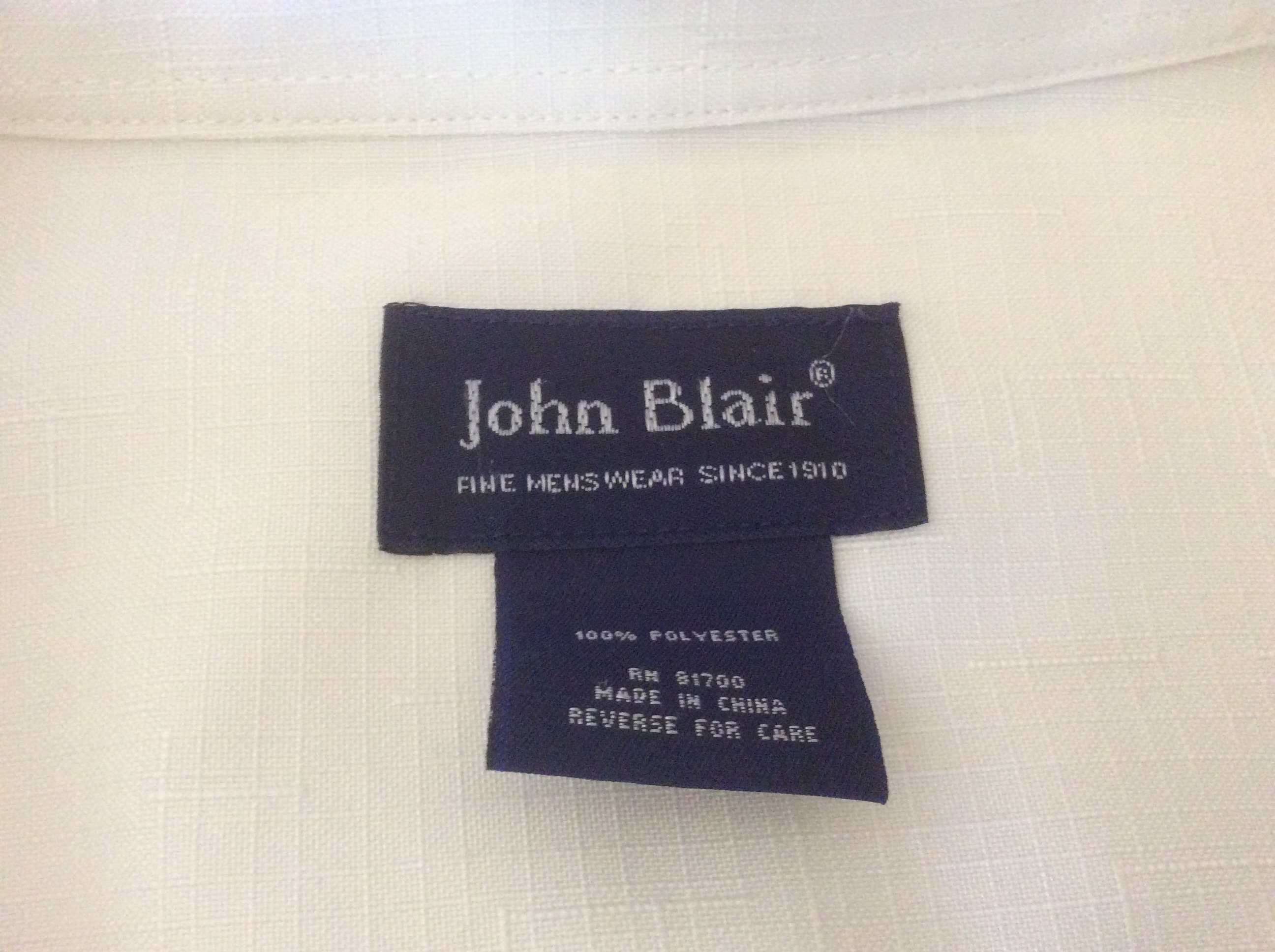John Blair Mens 3XL Vintage 90s Ivory Cargo Safari Shirt Short | Etsy