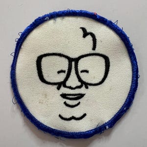 1998 Chicago Cubs Harry Caray Memorial 3.5" Jersey Sleeve Sew/Iron On Patch NEW