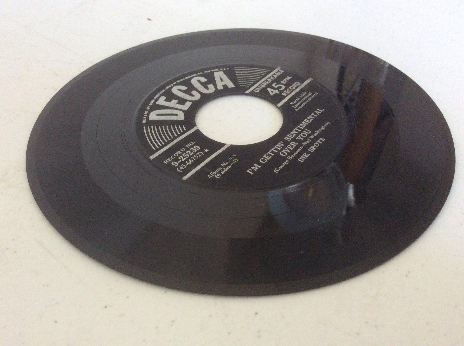 Ink Spots Vol. 2 45 RPM Decca Album 95 3 Records 1949 Etsy