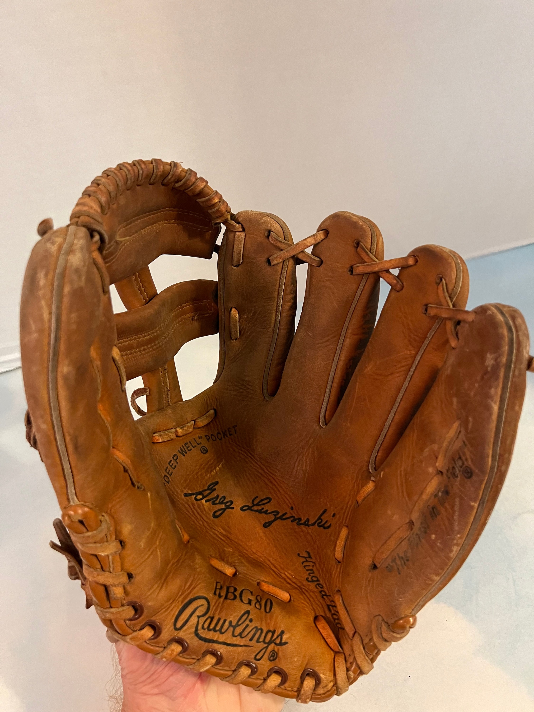 VTG Rawlings RBG80 Baseball Glove Greg Luzinski Right-hand 