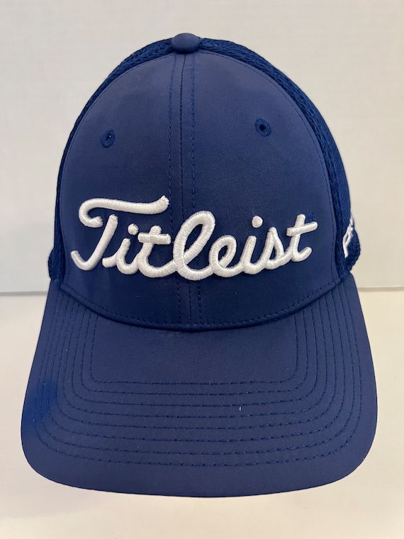 Titleist Golf Hat Blue Mesh “FJ” Pro V1” “Titleist