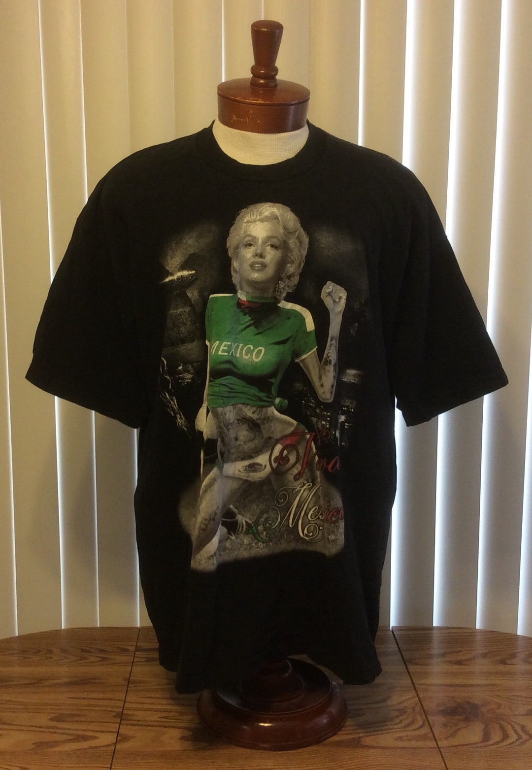 Vintage 90s Pro Tag Rap T Shirt Black Marilyn Monroe Viva Vintage 90s Pro Tag Rap T Shirt Black Marilyn Monroe Viva