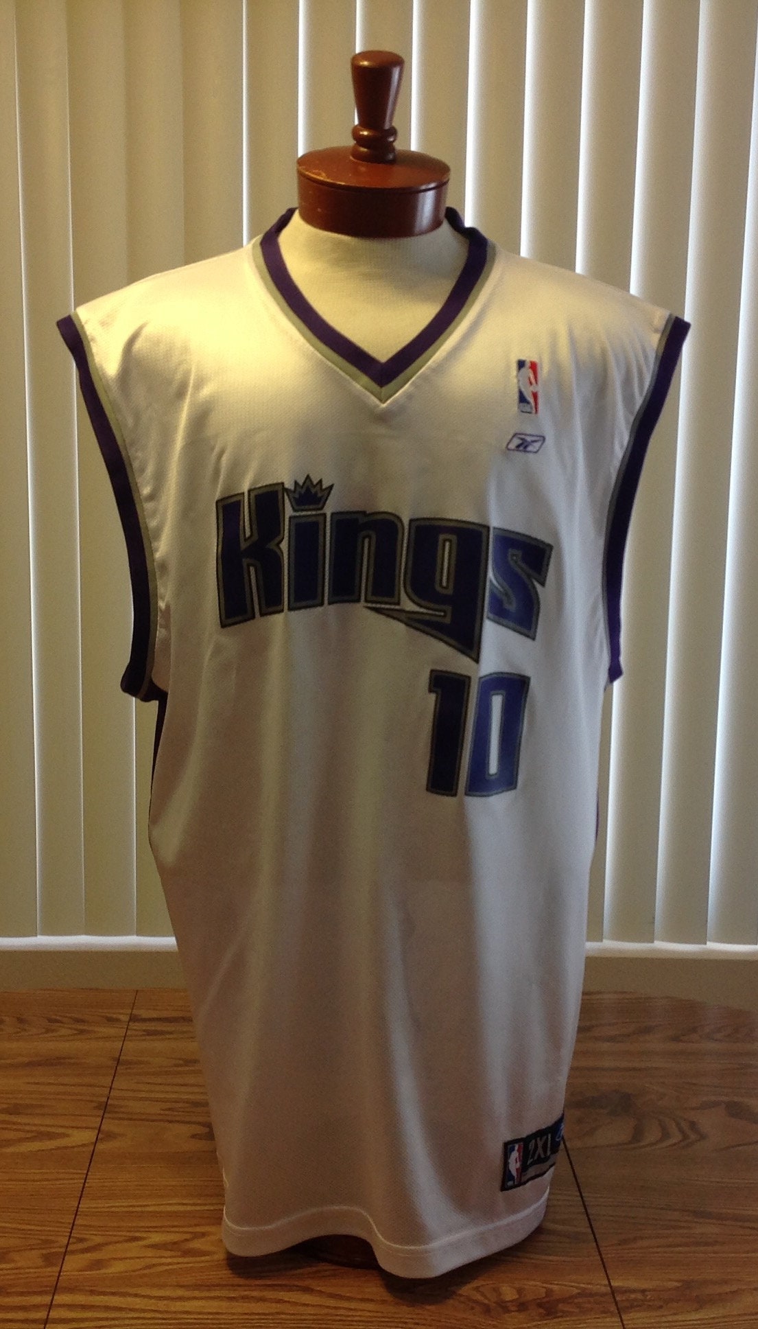 Mike Bibby Autographed Sacramento Pro Style Basketball Jersey JSA – Golden  Autographs