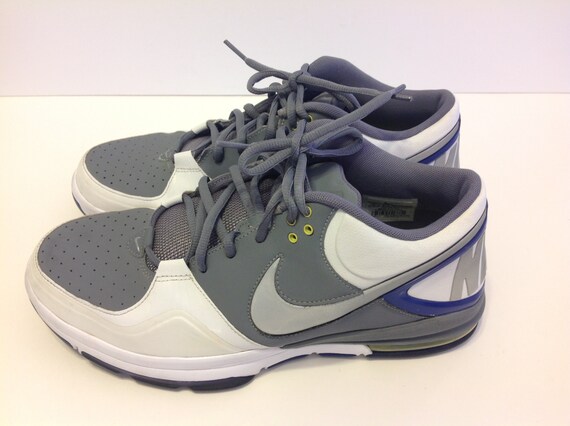 Nike Trainer 1.3 Flywire Mid Gray & White 454170-003 Men's - Etsy