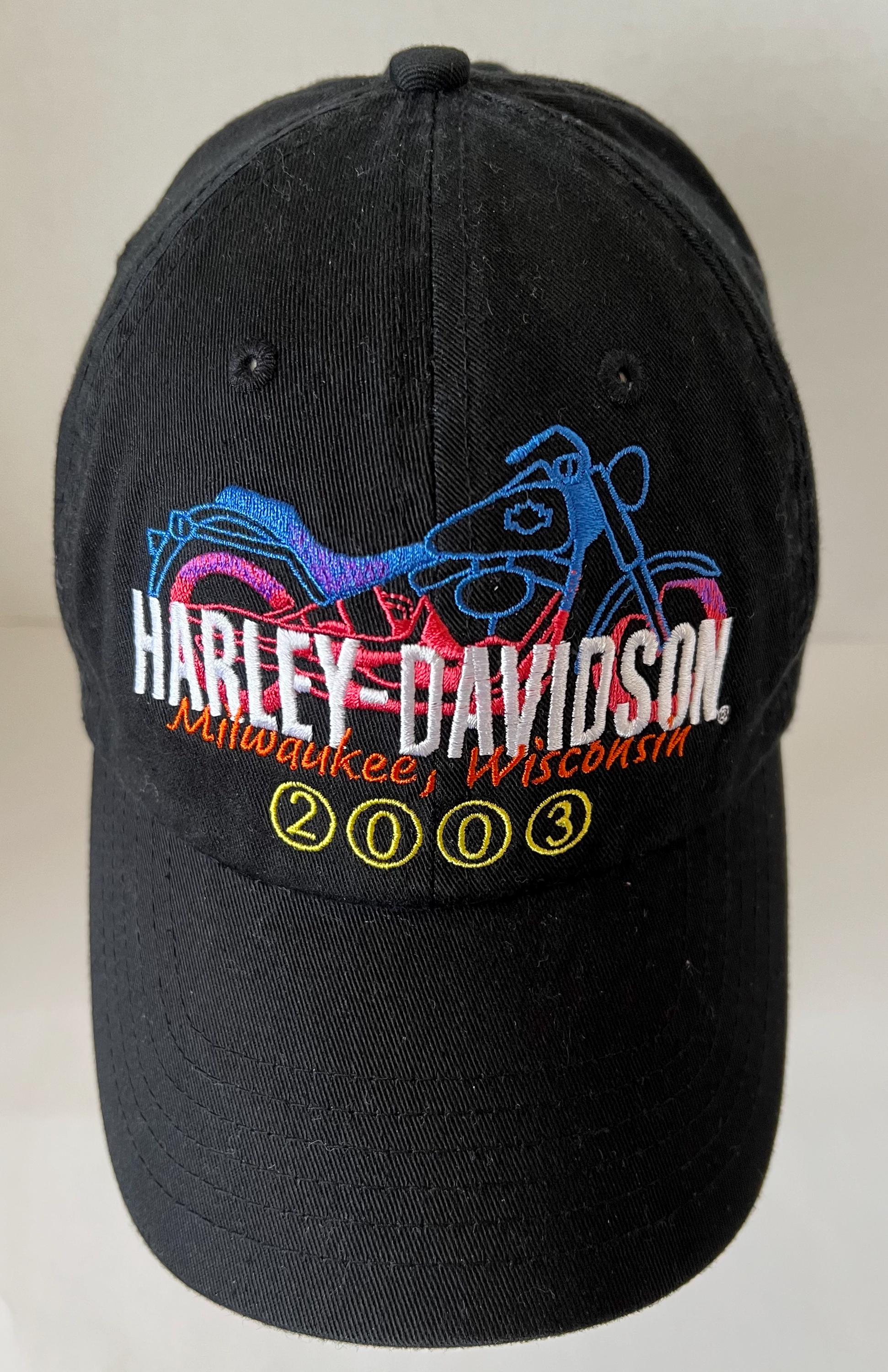 Harley Davidson Rare Black Hat Chain Y2K Retro Vintage Motorcycle Grunge 80s Harley Hat - Etsy main image 4