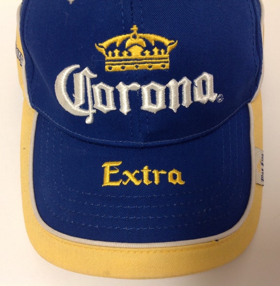 Vintage Corona Beer Strapback Hat Embroidered Spellou… Gem