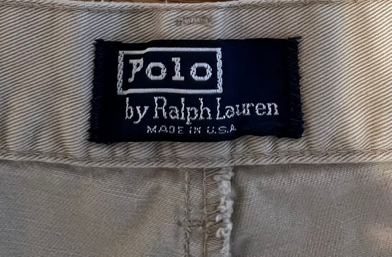 Ralph Lauren Dry Goods VTG Polo Chino Shorts Mens… - image 3