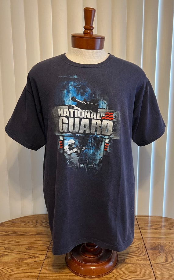 Dale Earnhardt Jr. National Guard T Shirt Black Ch
