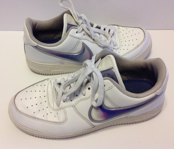 Nike Air Force 1 '07 Lvs Blanco/Plata Hombre Talla US Etsy España