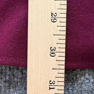Vtg Pendleton Wool Trail Shirt L Maroon Burgundy Suede Elbow Patch Made In USA image 17