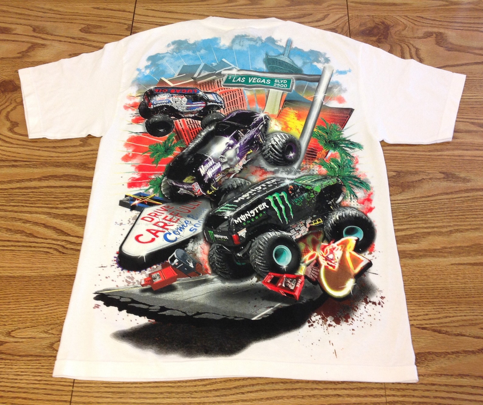 monster jam 2023 tour shirt