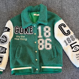 Coca Cola Jacket - Etsy Coca Cola Jacket - Etsy